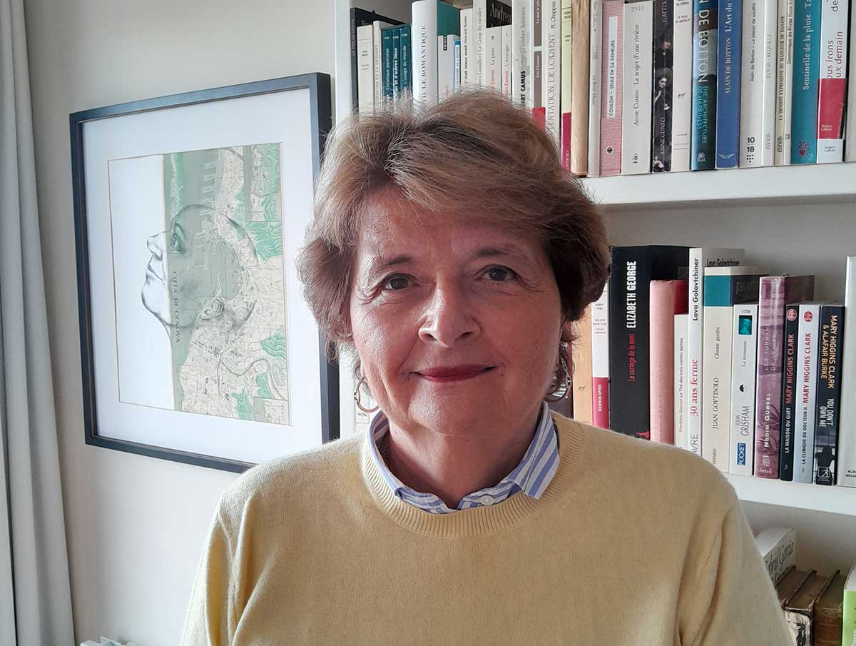 Veronique Lefebvre, du Comité d'aide Médicale Ukraine